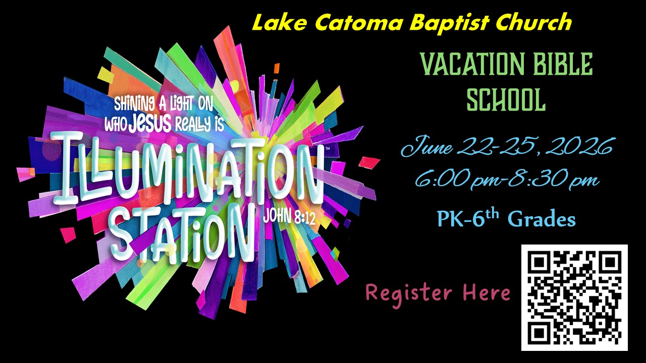Vacation Bible School Flyer